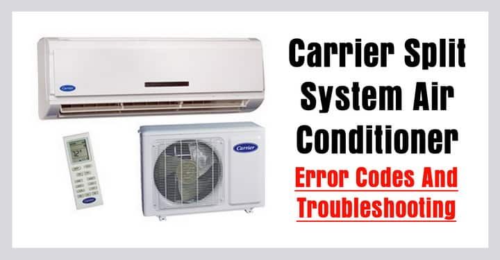 how to fic carrier aircon cf error